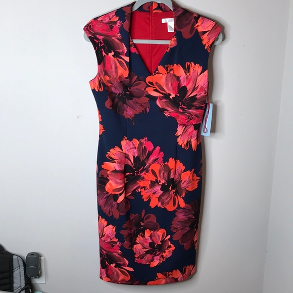 London Times Dresses & Skirts - Navy Floral London Times Sz 6 NWT Dress